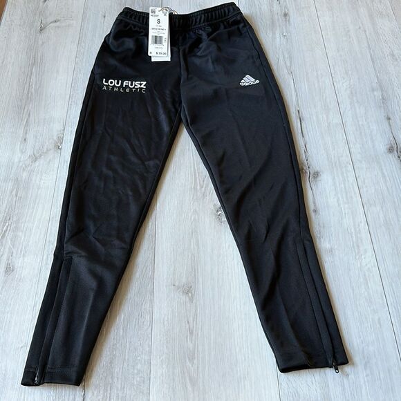 adidas Entrada 22 Youth‎ Training Pants - Black “Lou Fusz Athletic” S Nwt - Picture 8 of 8